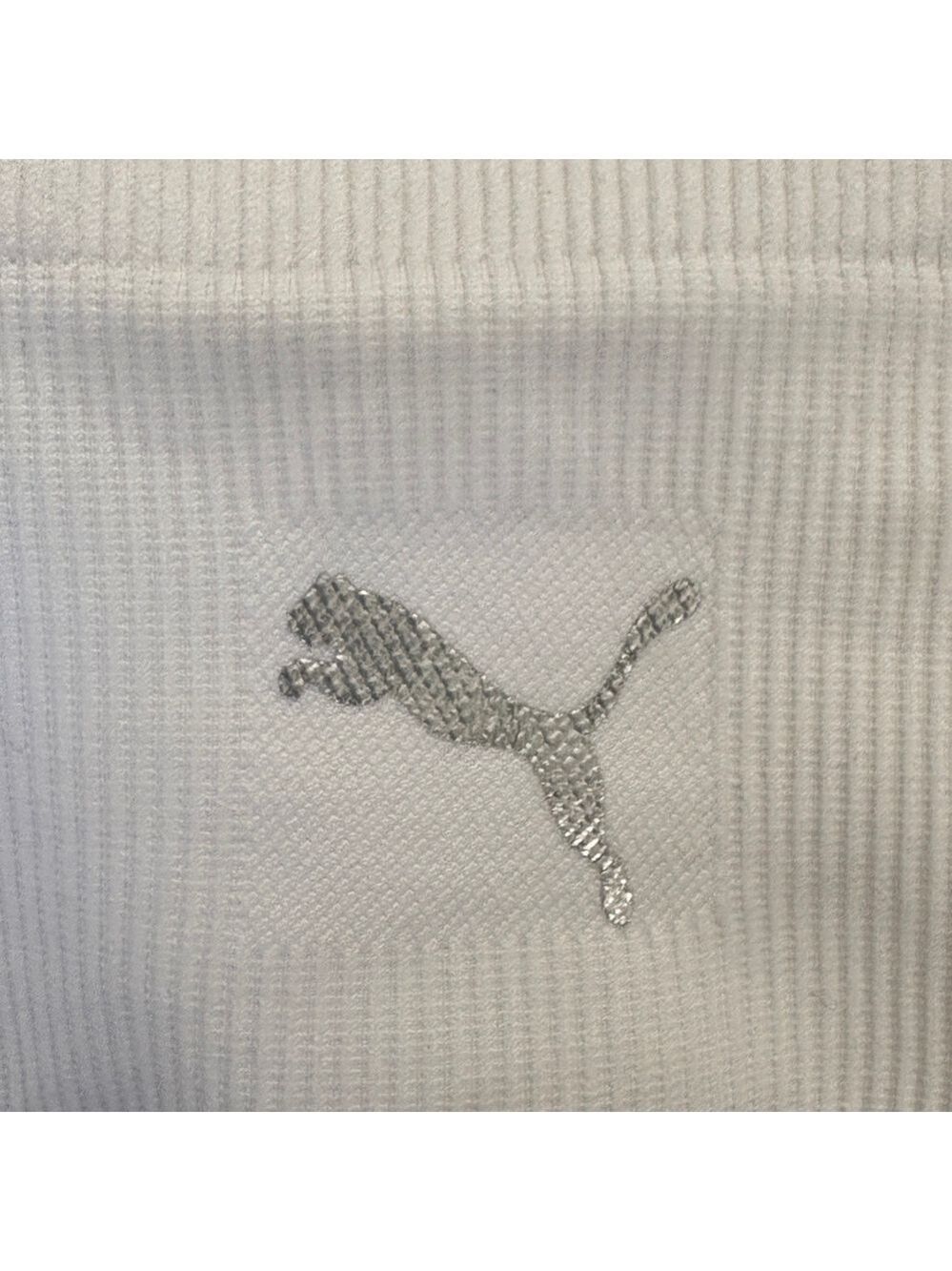 Puma White Ribbed Sports Bra Size Small - Picture 3 of 8